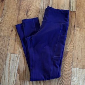 Vibrant Purple Active Leggings